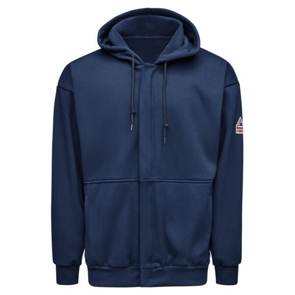 Men's Tall Full-Zip Fleece Hooded Sweatshirt Thumbnail