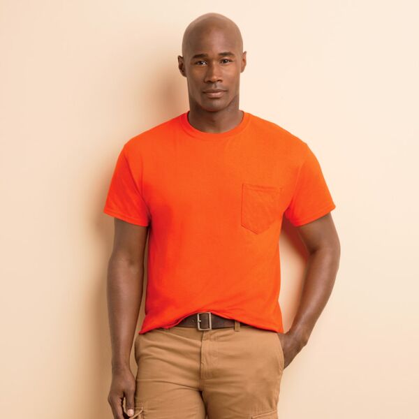&reg; DryBlend&reg; Adult T-Shirt with Pocket Thumbnail