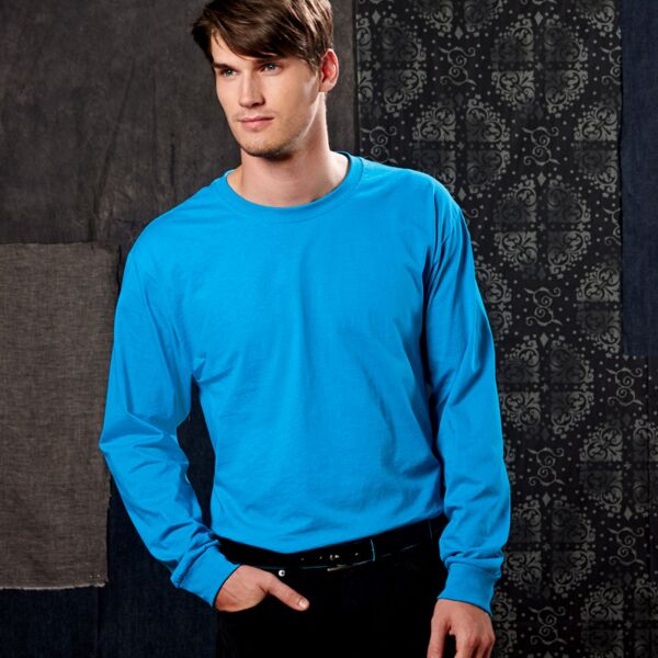 Fruit of the Loom Adult Heavy Cotton HD® Long-Sleeve T-Shirt Thumbnail