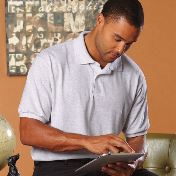 Adult EcoSmart® Jersey Polo Thumbnail