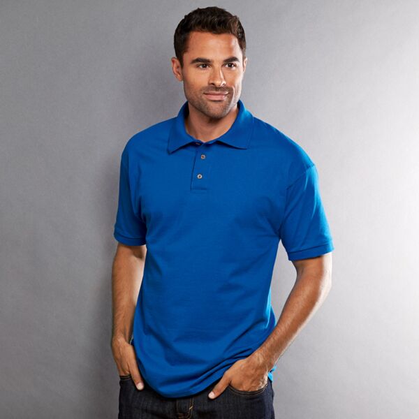 Adult Heavyweight Cotton HD&trade; Polo Thumbnail