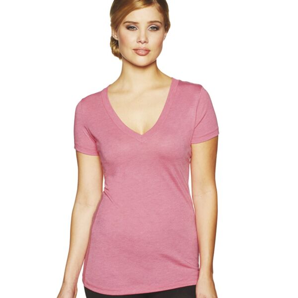 Next Level Tri-Blend Deep V Thumbnail