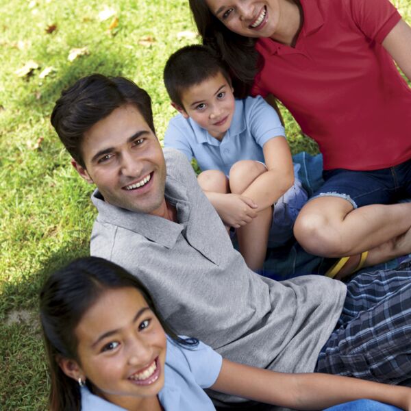 ® DryBlend® Ladies' Piqué Polo Thumbnail