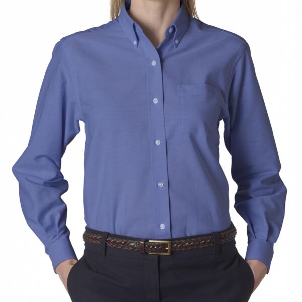 Ladies’ Classic Long-Sleeve Oxford Thumbnail