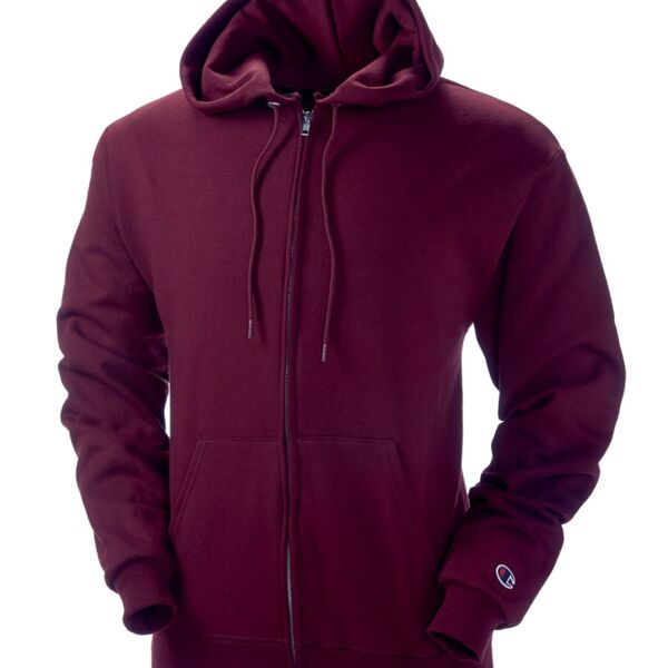 Adult Double Dry Eco&reg; Full-Zip Hooded Fleece Thumbnail