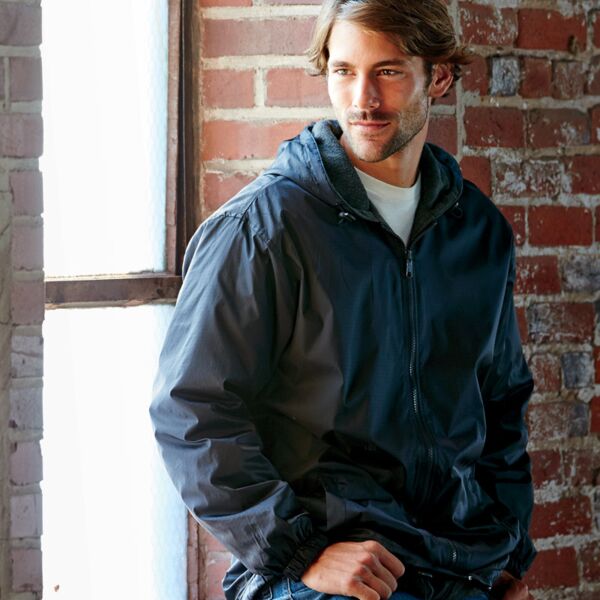 Adult Fleece-Lined Ripstop Nylon Jacket Thumbnail