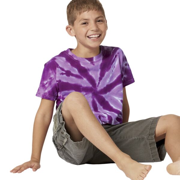 Dyenomite Youth Tonal Pinwheel Tee Thumbnail