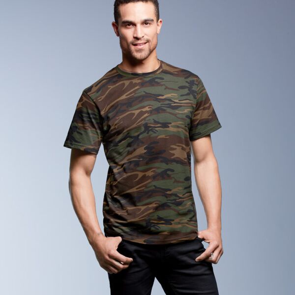 Adult Midweight Camouflage Tee Thumbnail