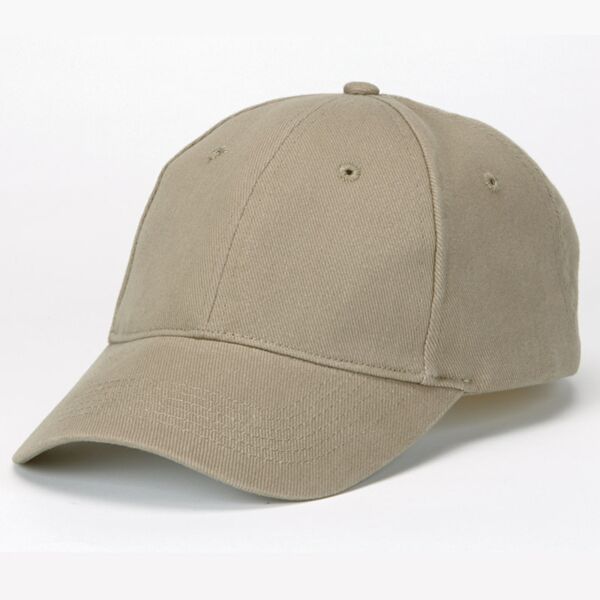 Solid Brushed Twill Cap Thumbnail