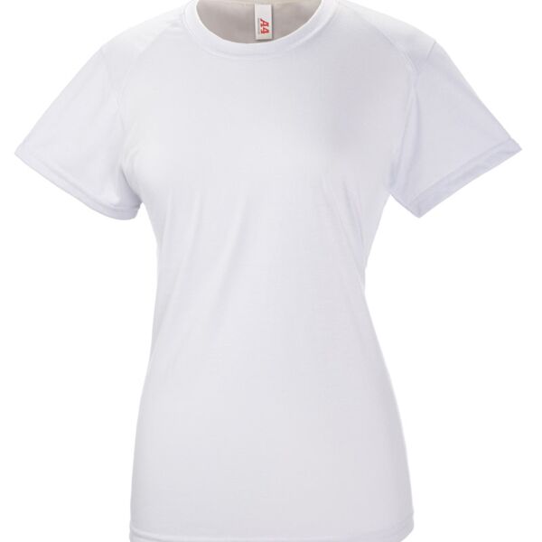 Ladies' Spun Poly Tee Thumbnail
