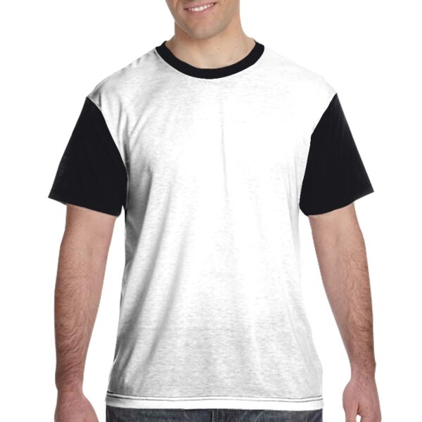 Adult Blackout Polyester Tee Thumbnail