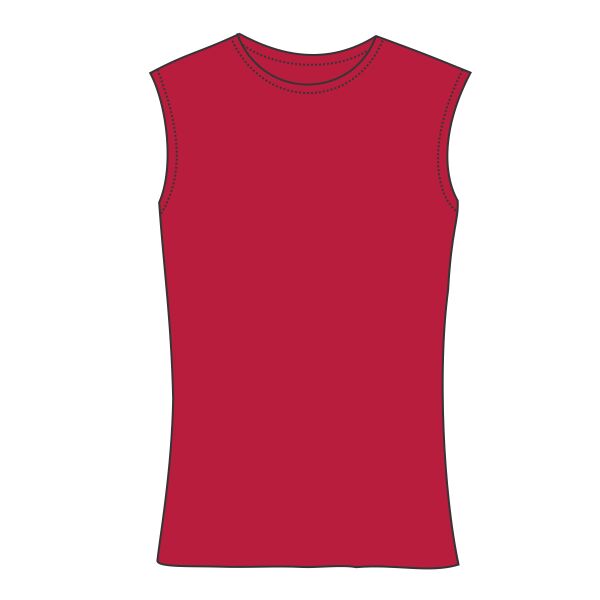 Digital Sleeveless Tight-Fit Tee Thumbnail