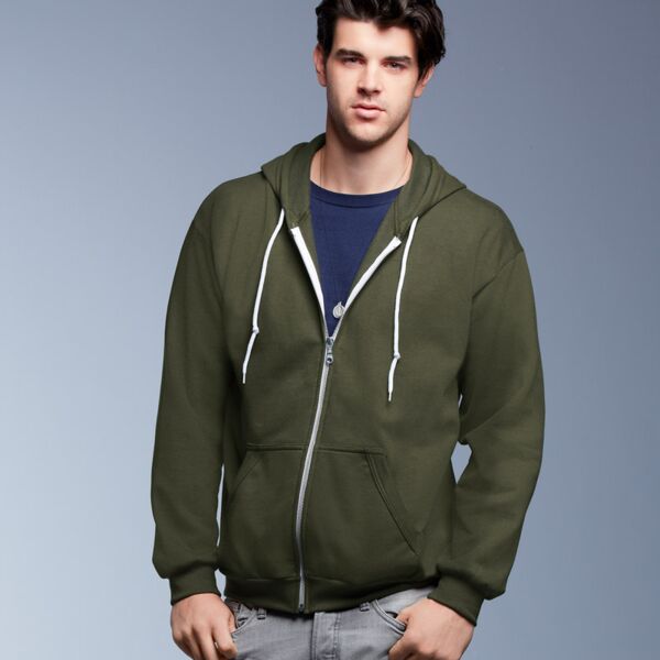 Adult Full-Zip Hooded Fleece Thumbnail