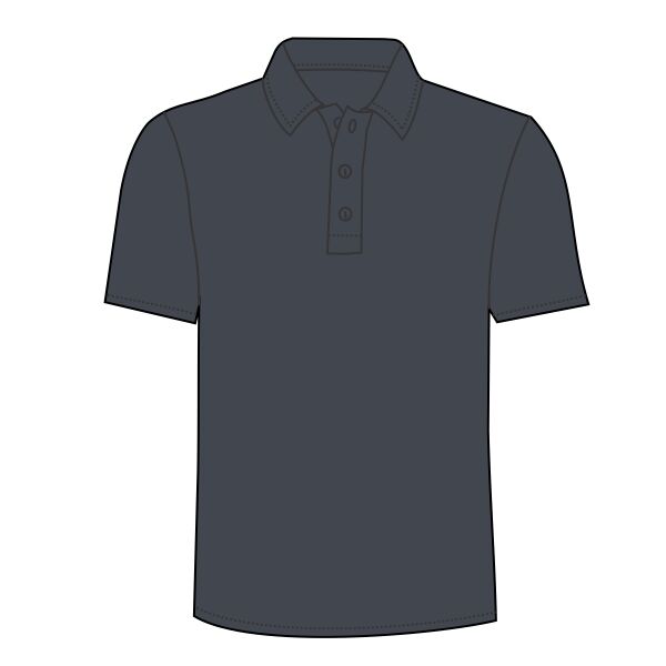 Adult Fusion Three Button Polyester Polo Shirt Thumbnail
