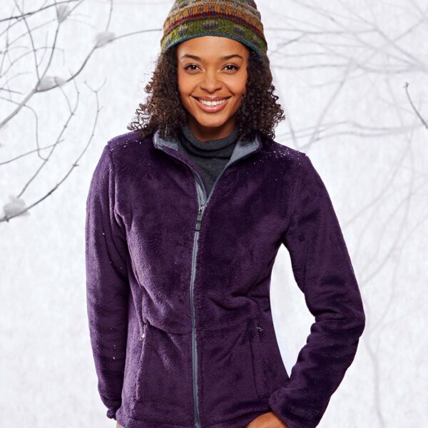 Ladies' Micro-Chenille Full-Zip Jacket Thumbnail
