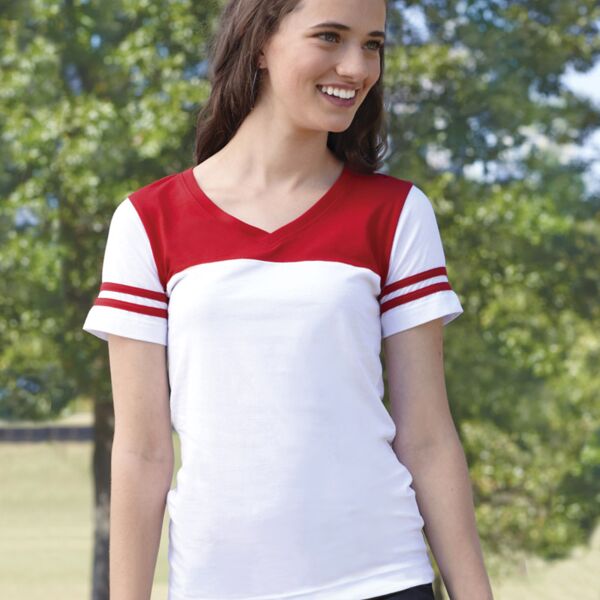 LA T Junior Football T-Shirt Thumbnail