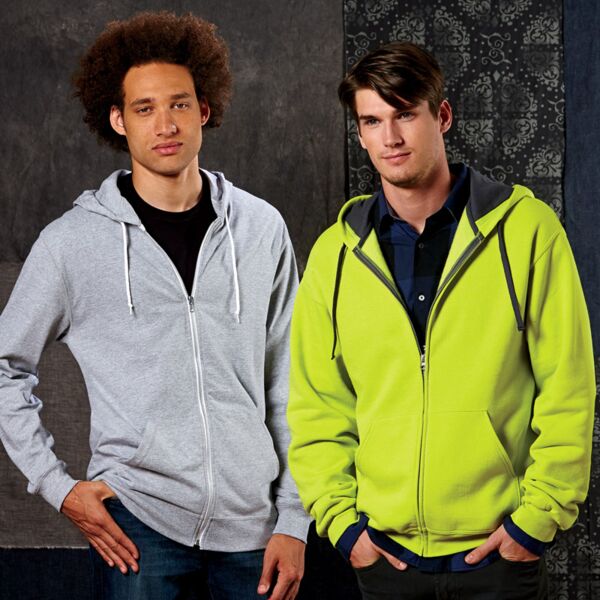 Fruit of the Loom Adult Sofspun&reg; Full-Zip Hooded Sweatshirt Thumbnail