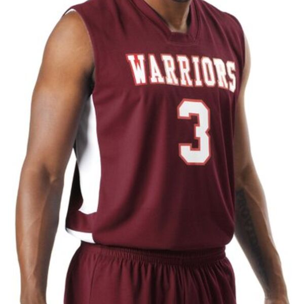 Adult Reversible Speedway Muscle Tee Thumbnail