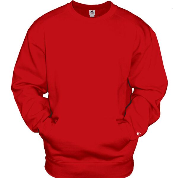 Adult Athletic Fleece Pocket Crew Thumbnail