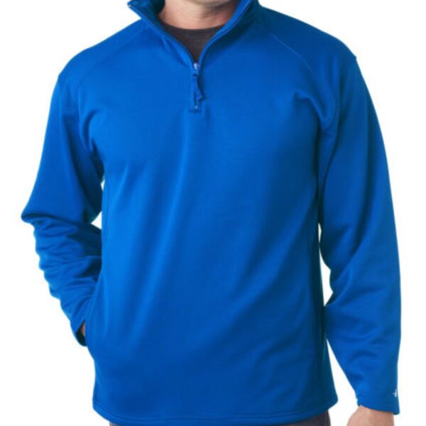 Adult 1/4-Zip Polyester Pullover Fleece Thumbnail