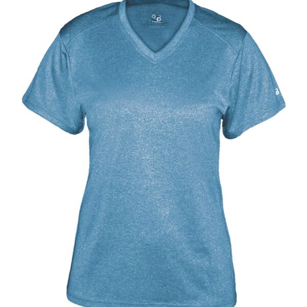 Ladies' Pro Heather V-Neck Tee Thumbnail