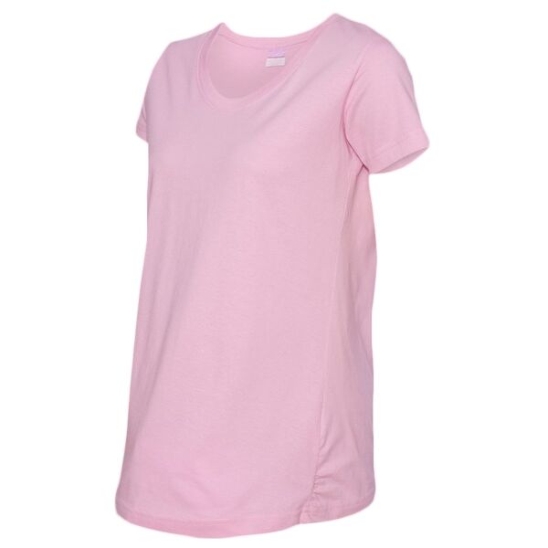 LA T Ladies Fine Jersey Maternity Top Thumbnail