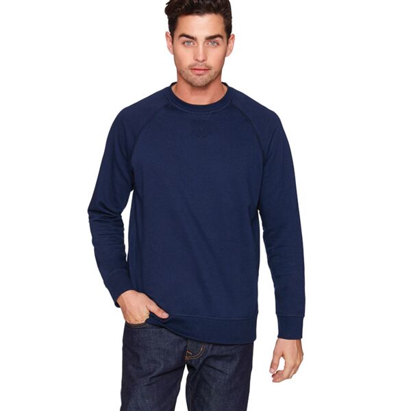 Next Level Unisex French Terry Raglan Crew Thumbnail