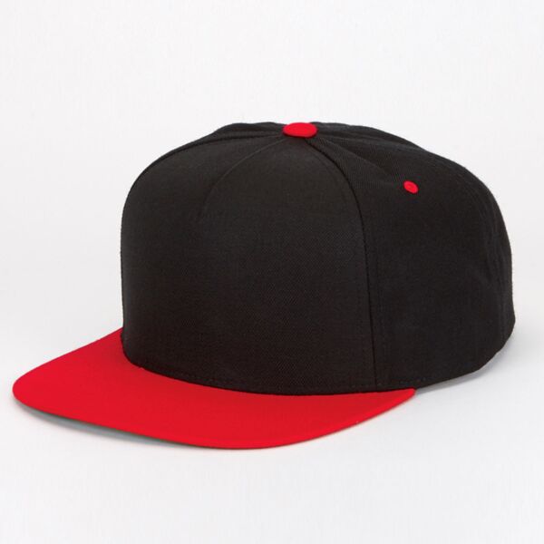 5-Panel Wool Blend Snapback Cap Thumbnail