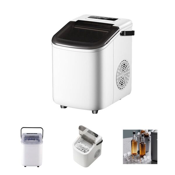 Portable Self-Cleaning Bullet Ice Maker Thumbnail