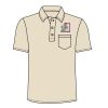 UltraClub Adult Classic Piqué Polo with Pocket Thumbnail