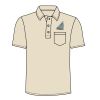 UltraClub Adult Classic Piqué Polo with Pocket Thumbnail