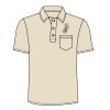 UltraClub Adult Classic Piqué Polo with Pocket Thumbnail