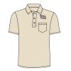 UltraClub Adult Classic Piqué Polo with Pocket Thumbnail