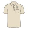 UltraClub Adult Classic Piqué Polo with Pocket Thumbnail