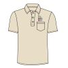 UltraClub Adult Classic Piqué Polo with Pocket Thumbnail