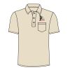 UltraClub Adult Classic Piqué Polo with Pocket Thumbnail