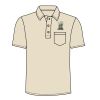 UltraClub Adult Classic Piqué Polo with Pocket Thumbnail