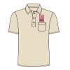 UltraClub Adult Classic Piqué Polo with Pocket Thumbnail