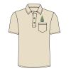 UltraClub Adult Classic Piqué Polo with Pocket Thumbnail