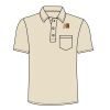 UltraClub Adult Classic Piqué Polo with Pocket Thumbnail