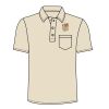 UltraClub Adult Classic Piqué Polo with Pocket Thumbnail