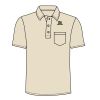 UltraClub Adult Classic Piqué Polo with Pocket Thumbnail