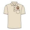 UltraClub Adult Classic Piqué Polo with Pocket Thumbnail