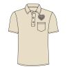 UltraClub Adult Classic Piqué Polo with Pocket Thumbnail