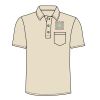 UltraClub Adult Classic Piqué Polo with Pocket Thumbnail