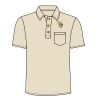 UltraClub Adult Classic Piqué Polo with Pocket Thumbnail