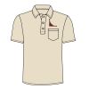 UltraClub Adult Classic Piqué Polo with Pocket Thumbnail