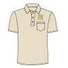 UltraClub Adult Classic Piqué Polo with Pocket Thumbnail