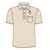 UltraClub Adult Classic Piqué Polo with Pocket Thumbnail
