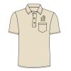 UltraClub Adult Classic Piqué Polo with Pocket Thumbnail